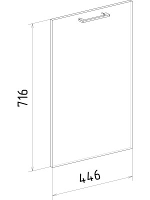 ФЛОРА Фасад для  ПМ 450